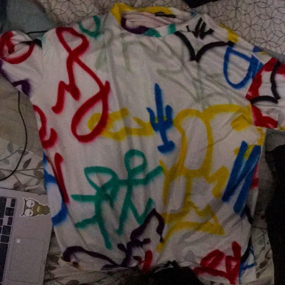 Graffiti shirt never worn.